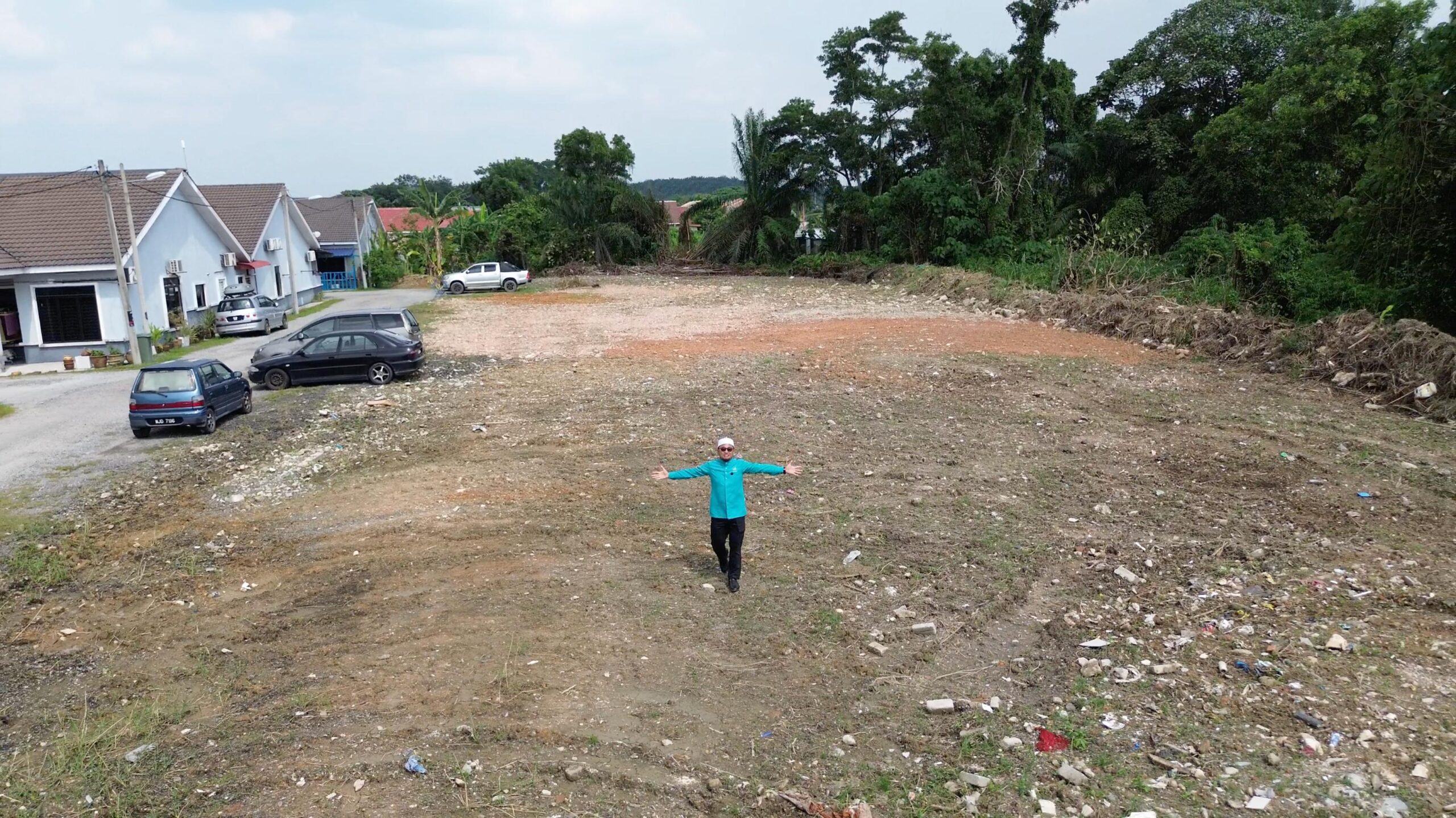Tapak yang bakal dibina